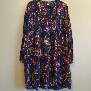 Old Navy Waist-Defined Shine Mini Dress XL